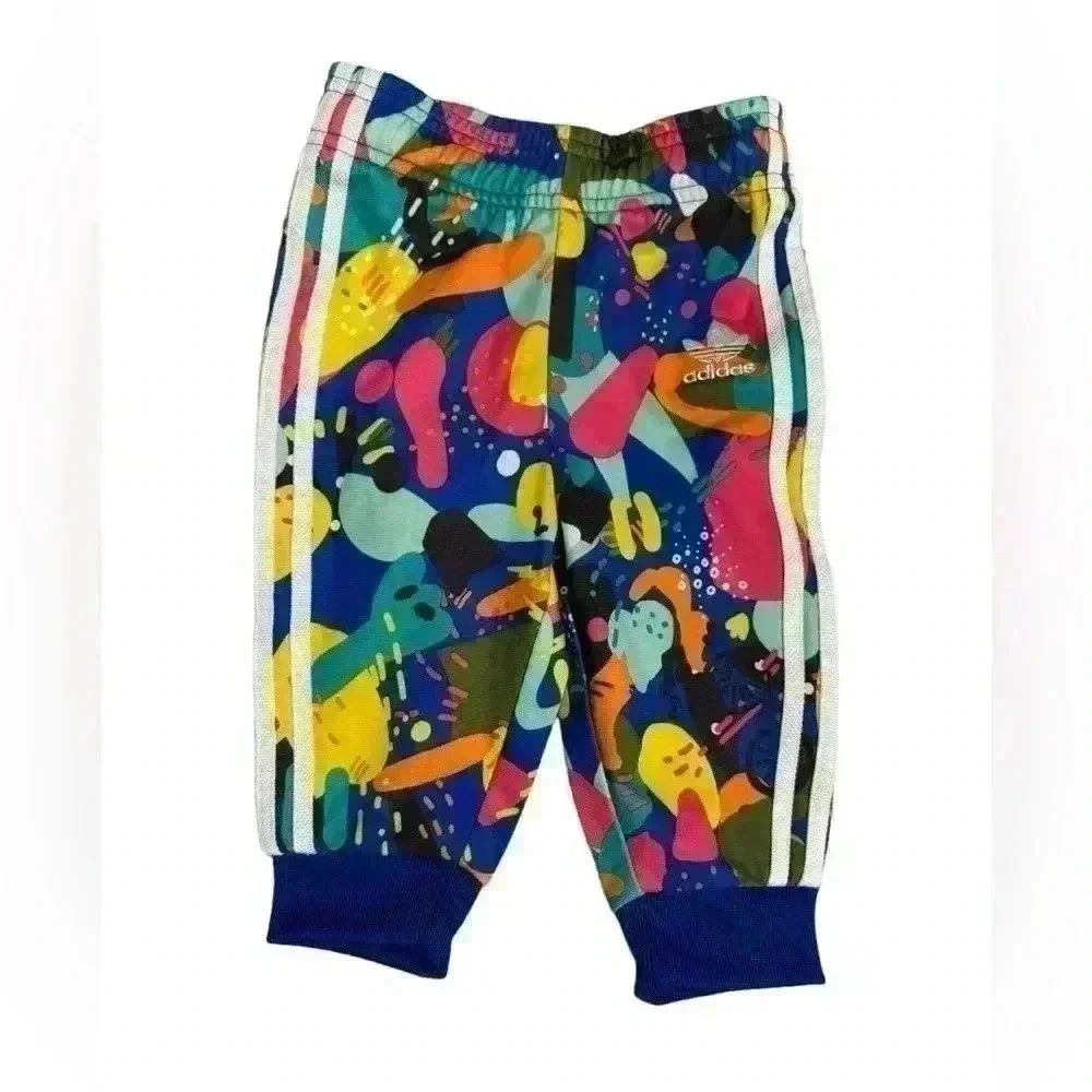 Adidas Multicolor tracksuit pants baby k101